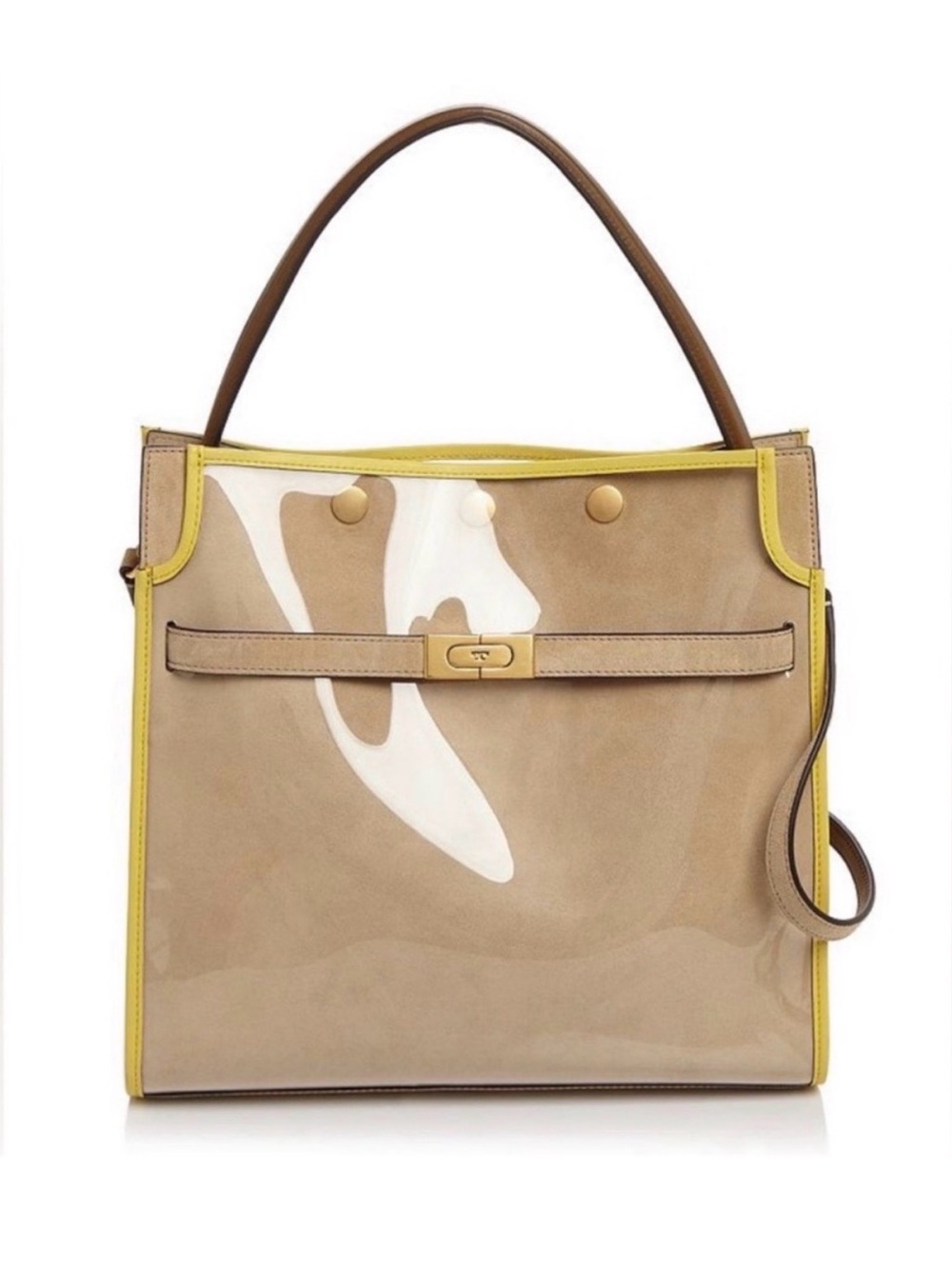 Tory Burch Lee Radziwill Raincoat Double Bag